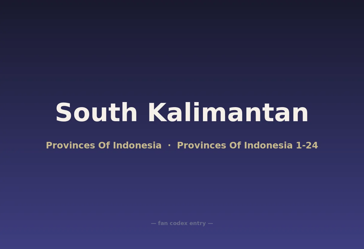 South Kalimantan